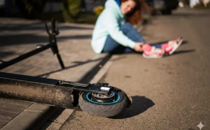 Injured rider after a crash seeking an electric scooter lawyer Texas help in Houston and Spring.