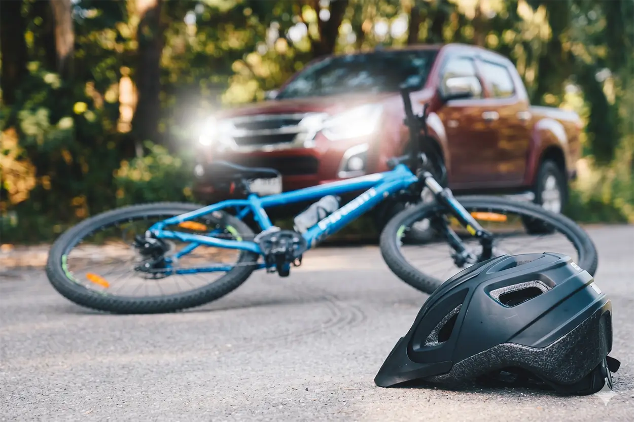 texas-bicycle-accident-attorney-bike-crash-scene